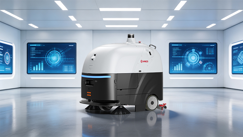 嘉興錦明傳動科技有限公司工廠6000㎡車間揚(yáng)子YZ-SC80商用清潔機(jī)器人選型匹配與落地解析